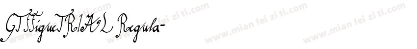GTFFigueTRIAL Regula字体转换